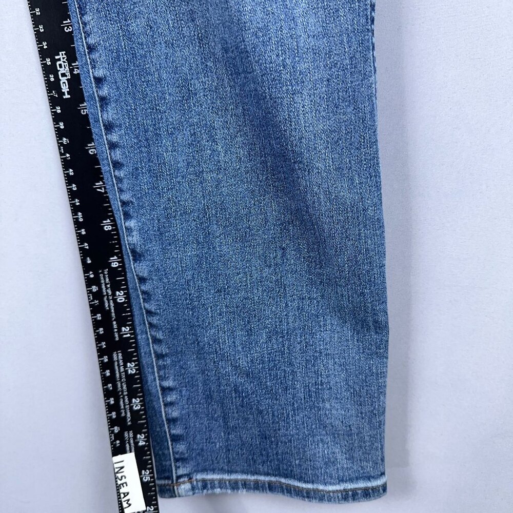 J Crew Vintage Slim Straight Leg Jeans Womens Size 31 High Rise Medium Wash Blue - Picture 9 of 12
